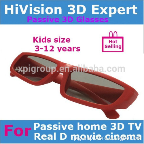 Passive Real D or MasterImage Circular polarized 3D glasses in Kids size